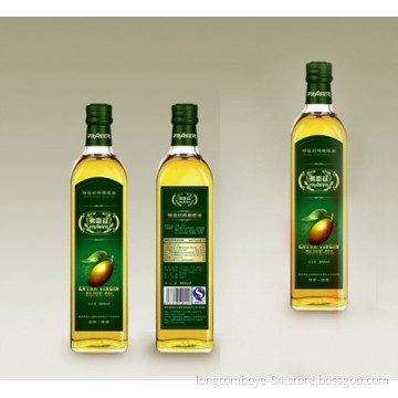 Customized Olive Oil Bottle Self Adhesive Label